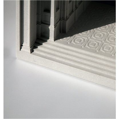 Academy of Athens Sculpture Cement Candle Warmer Lamp