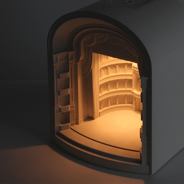 Roman Theatre Candle Warmer Lamp