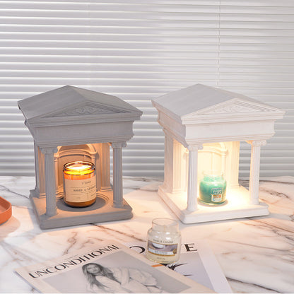Cement Architectural Candle Warmer Ornament