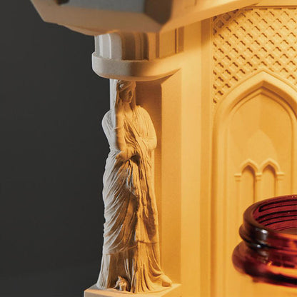 Poinsettia Candle Warmer Lamp