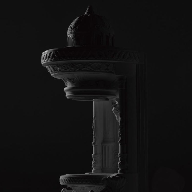 Premium Unique Cement Candle Warmer Lamp