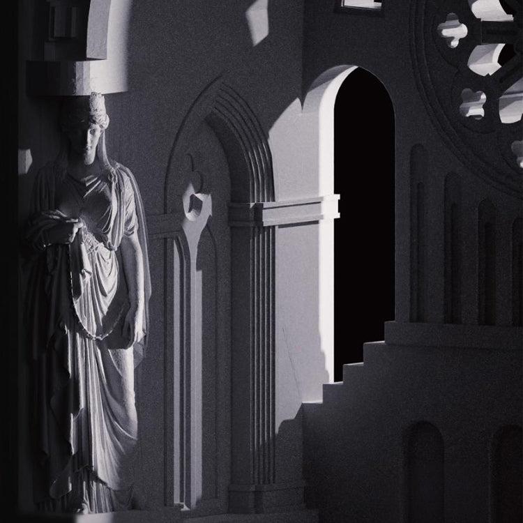 Our Lady Temple Candle Warmer Lamp