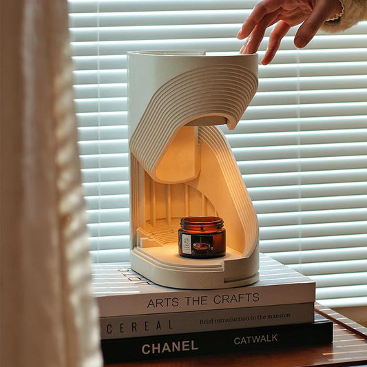 Arena Cement Candle Warmer Lamp