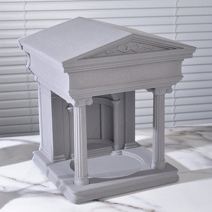 Cement Architectural Candle Warmer Ornament