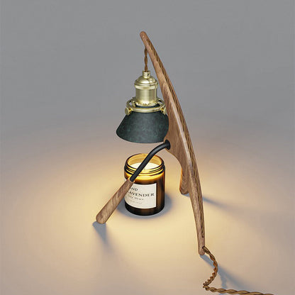 Black Walnut Mantis Aromatherapy Vintage Wax Melting Lamp