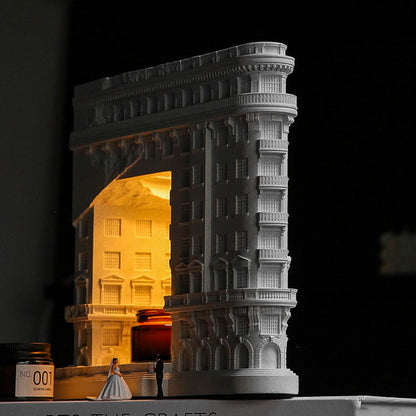 Wukang Building Cement Candle Warmer Lamp