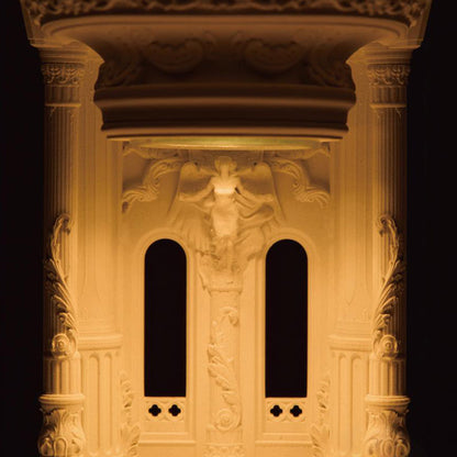 Premium Unique Cement Candle Warmer Lamp