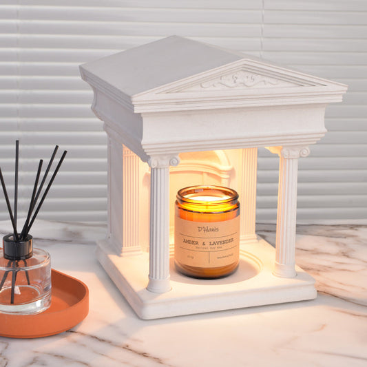 Cement Architectural Candle Warmer Ornament