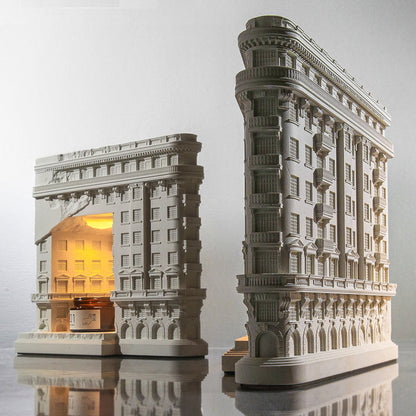 Wukang Building Cement Candle Warmer Lamp