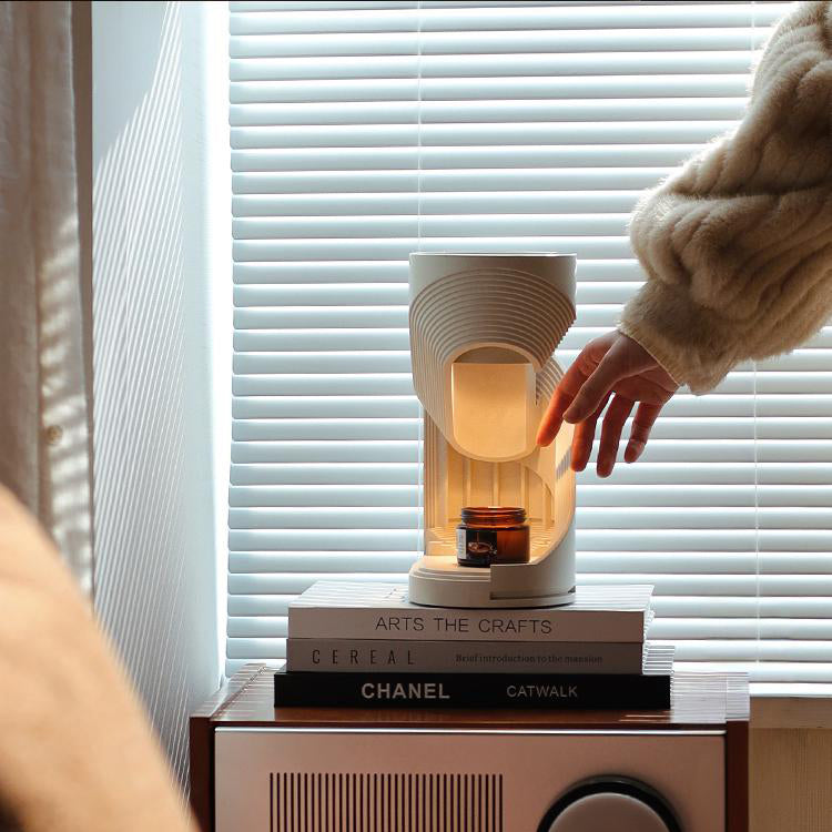 Arena Cement Candle Warmer Lamp