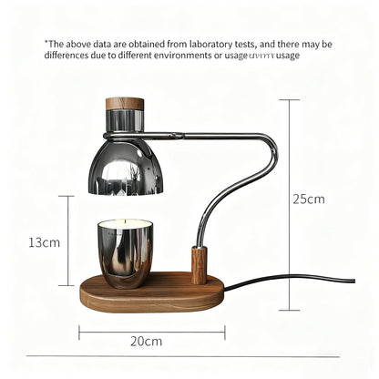 Vintage Style Candle Warmer Lamp