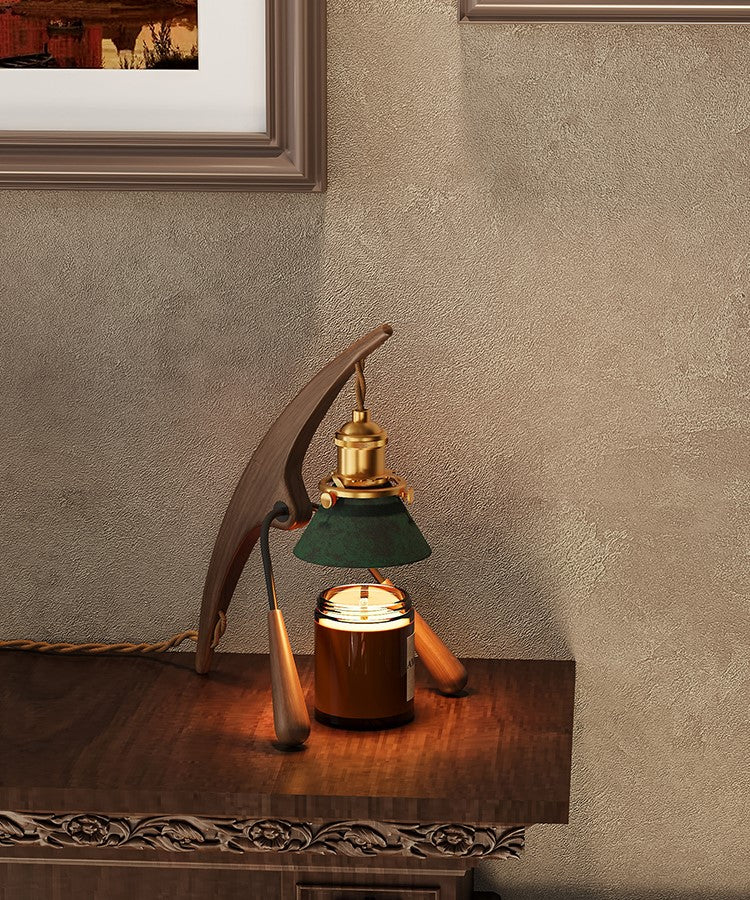 Black Walnut Mantis Aromatherapy Vintage Wax Melting Lamp
