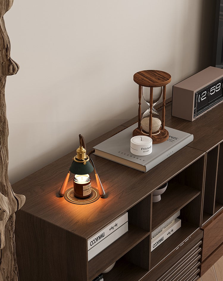 Black Walnut Mantis Aromatherapy Vintage Wax Melting Lamp