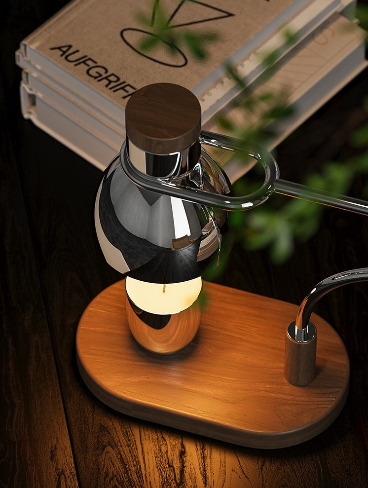 Vintage Style Candle Warmer Lamp