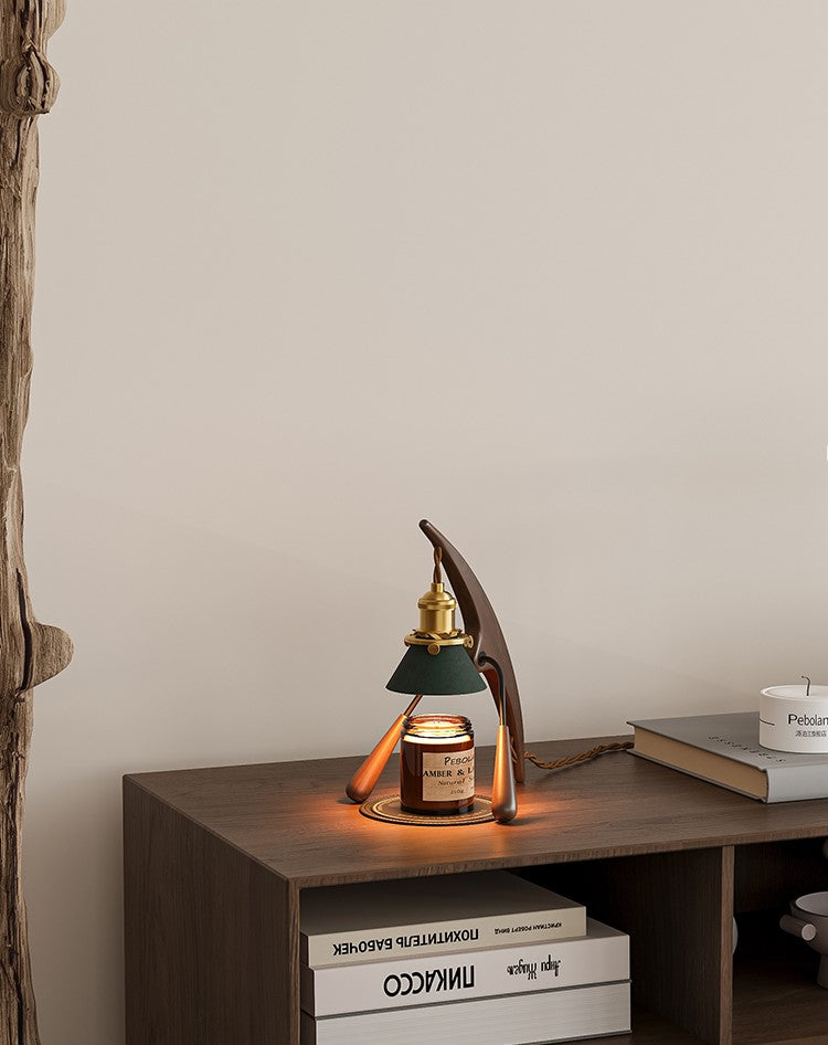 Black Walnut Mantis Aromatherapy Vintage Wax Melting Lamp