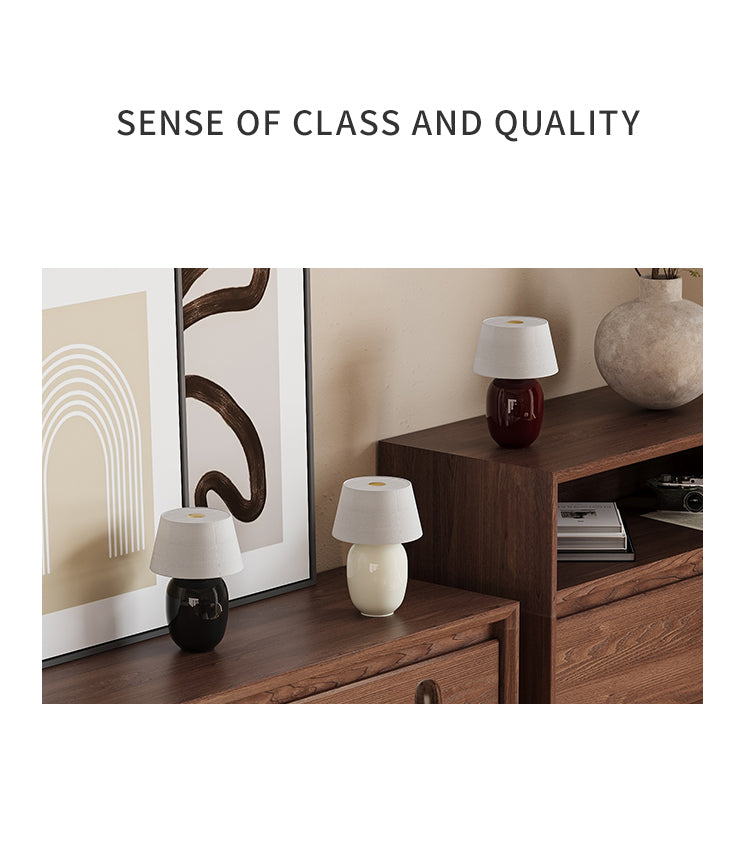 Ceramic Rechargeable Table Lamp