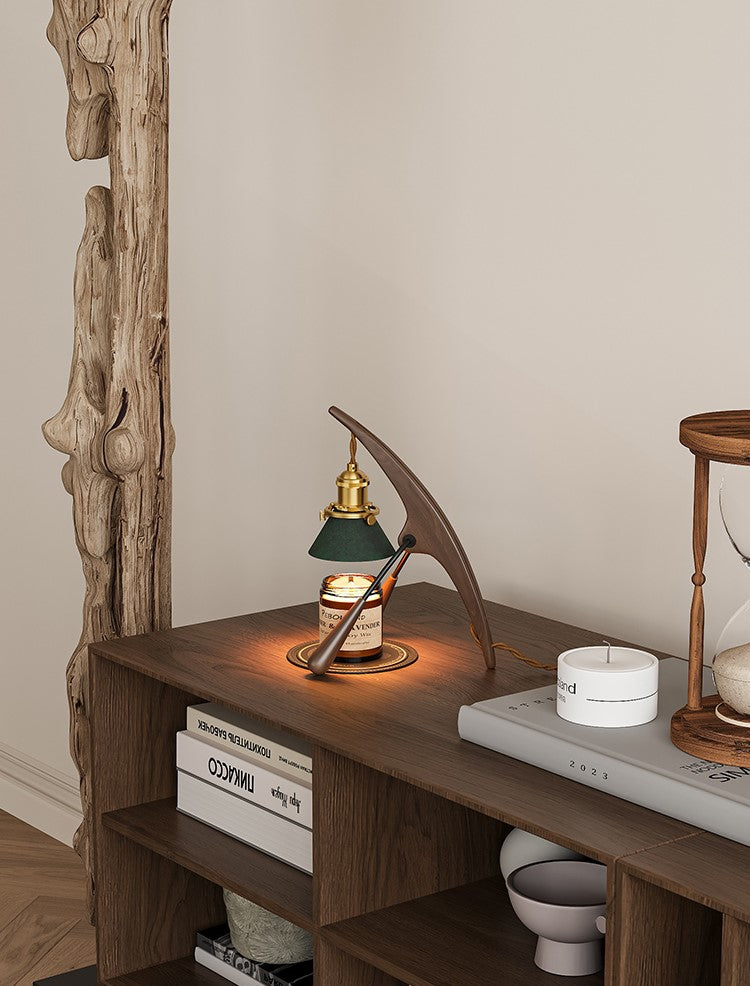 Black Walnut Mantis Aromatherapy Vintage Wax Melting Lamp